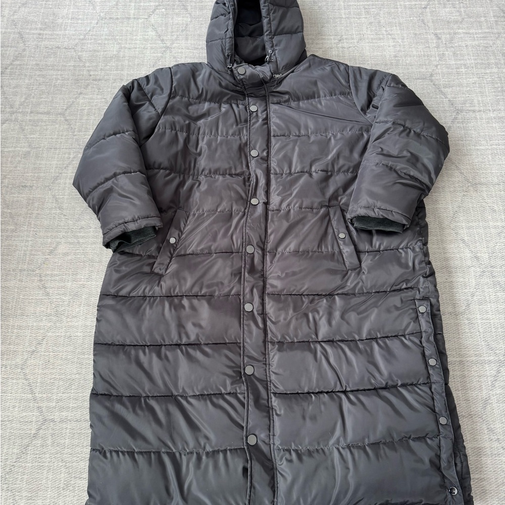 Free people By Universal Standard Women's Everest Long Hooded Coat size …